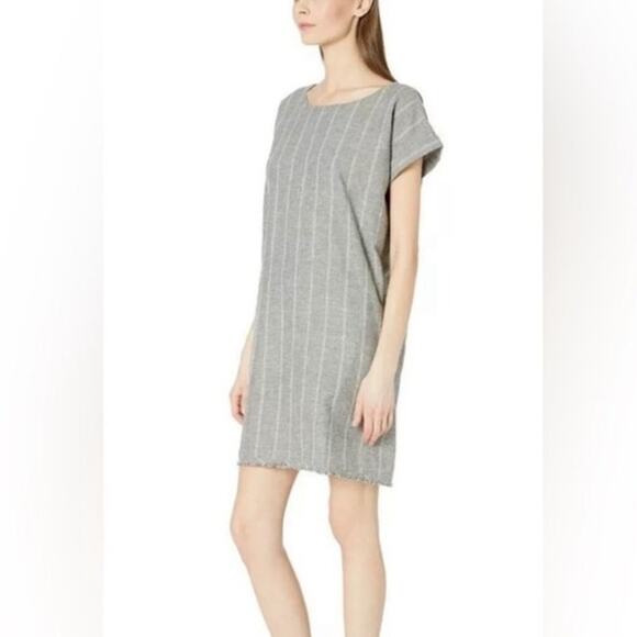 NEW Eileen Fisher Organic Cotton Hemp Short Dress Size Medium - Picture 2 of 5